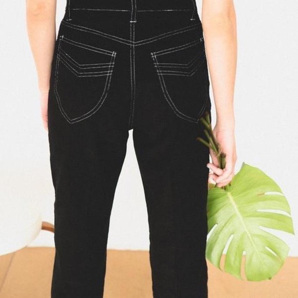 Lykke Wullf Cord Cowboy Ranch Pant- Black - Picture 5 of 6